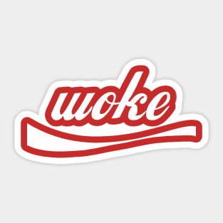 Woke-A-Cola Sticker